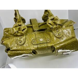 United K9's Boutique Couture Dog Bag/Carrier~Green~Alligator Style~Many Pockets